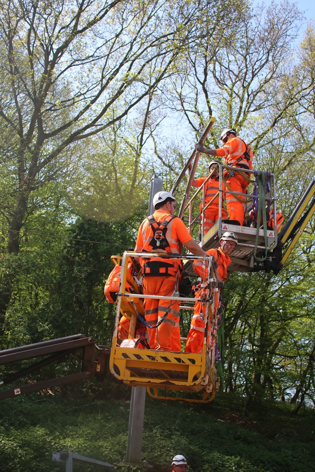 Countdown to nine-day closure between Southend Victoria and Wickford: Southend OLE works - May 2019