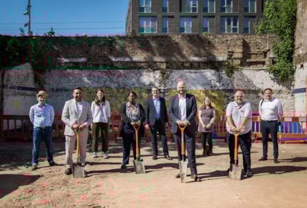 Hackney Central station groundbreaking2