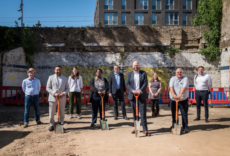 Hackney Central station groundbreaking2
