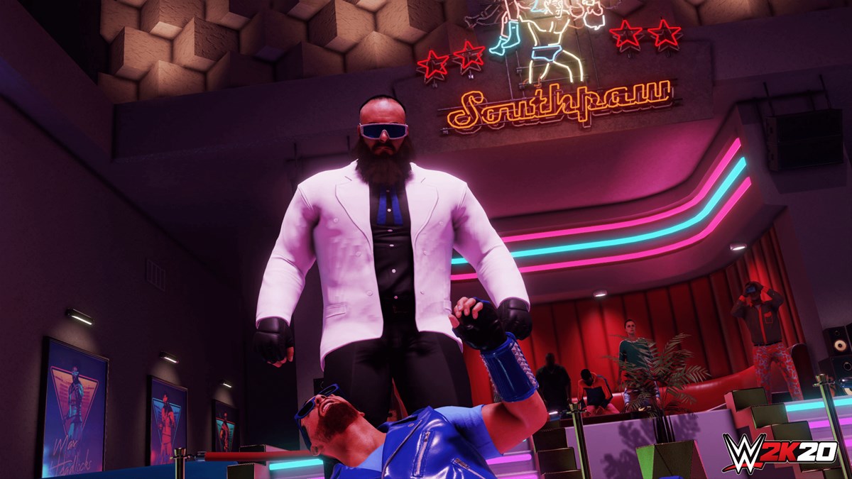 WWE2K20 Originals Southpaw Regional Wrestling Braun Strowman