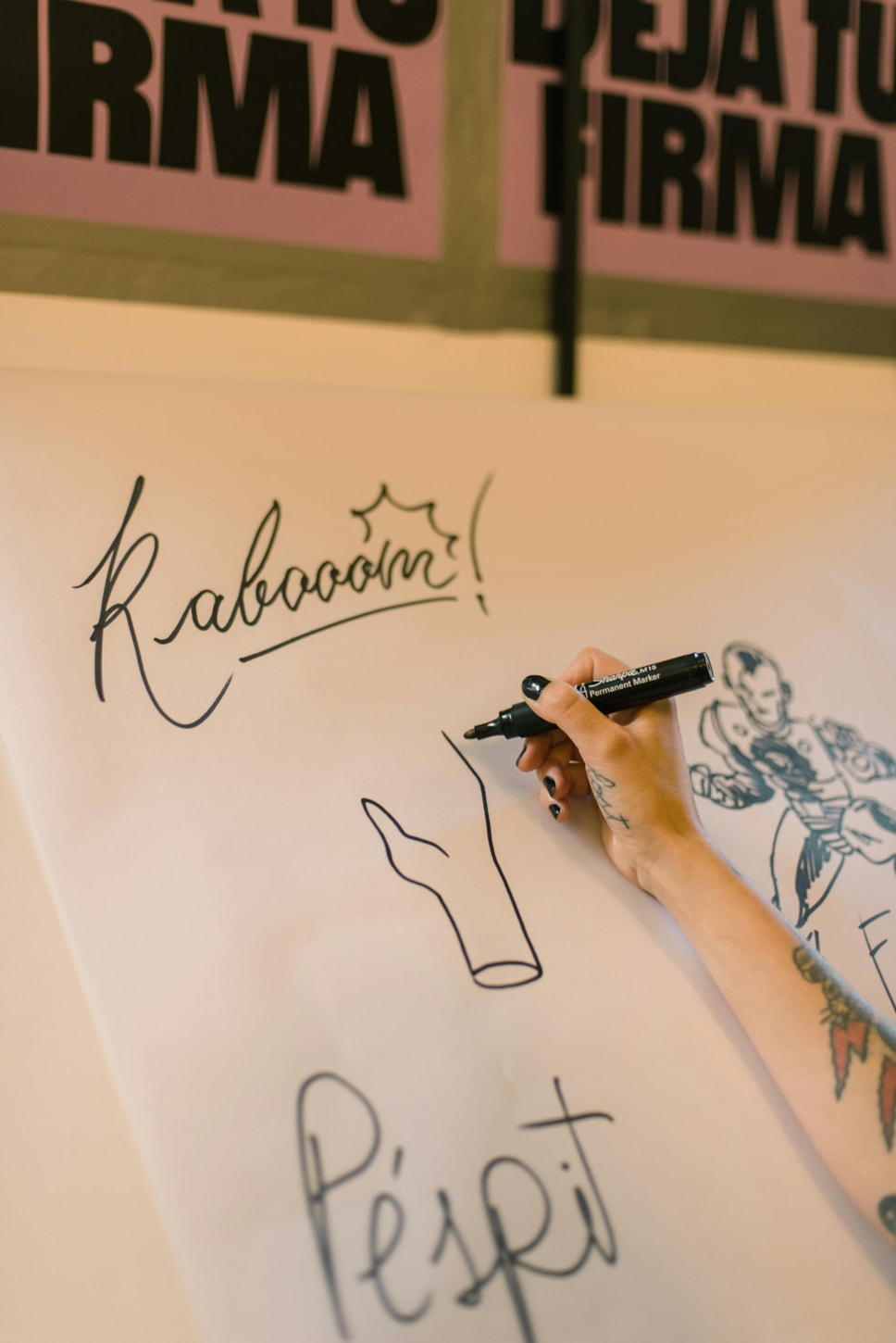 Comic book artist at work pexels Alina Skazka