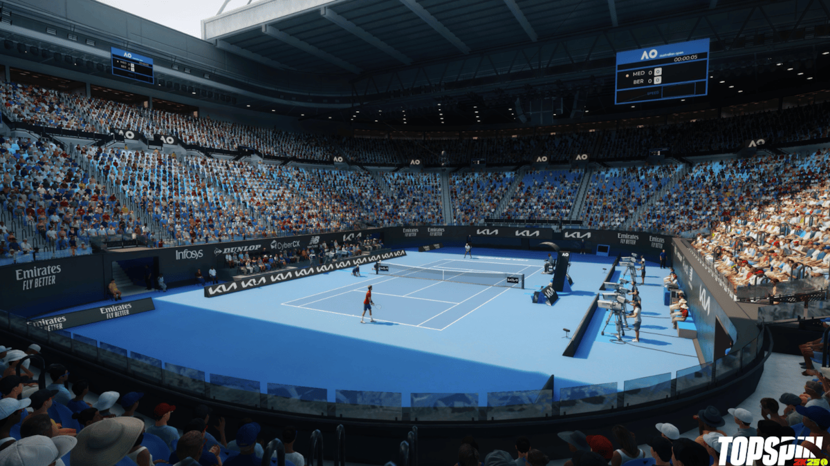 TopSpin2K25 Australian Open