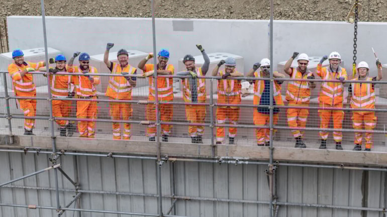 Transpennine Route Upgrade look back on 2025 as progress continues at pace