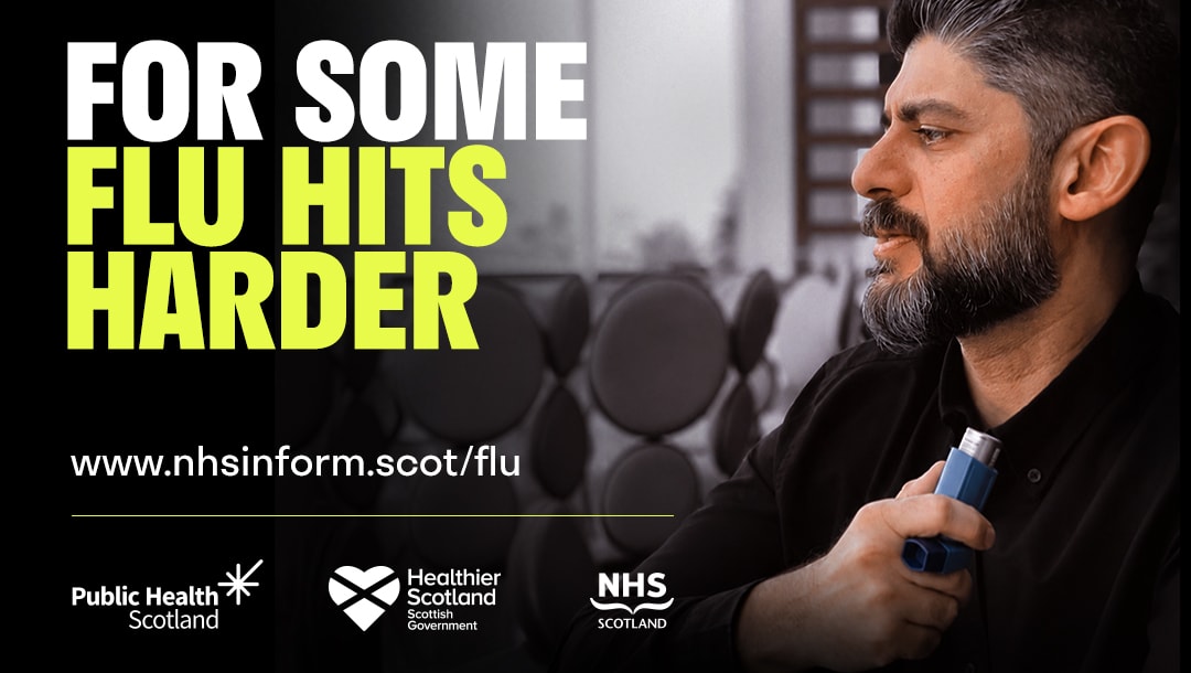 Flu Hits Harder - At risk digital banner