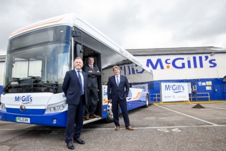 McGill's Group L-R - Ralph Roberts, Sandy Easdale, James Easdale