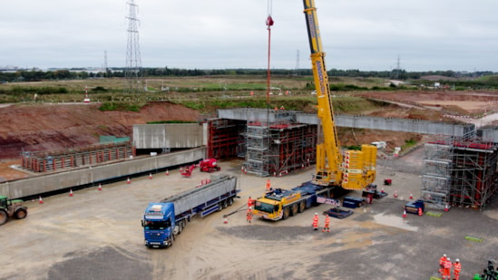 Interchange Station takes step forward with bridge progress-3: Interchange Station takes step forward with bridge progress-3