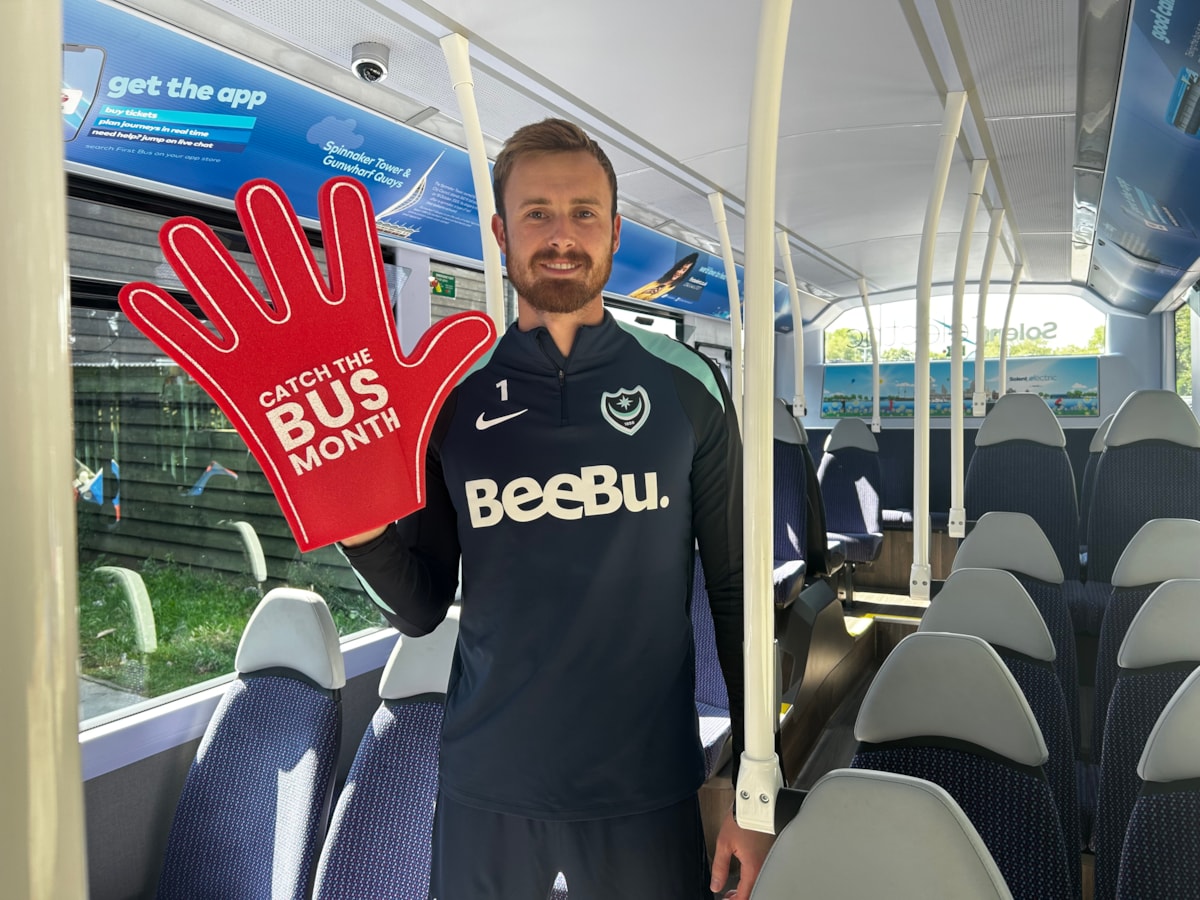 Will Norris supports Catch the Bus Month