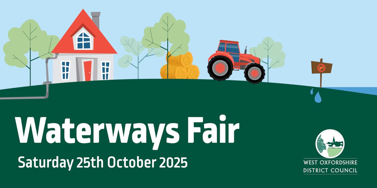 Waterways Fair 2025 banner