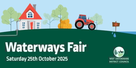 Waterways Fair 2025 banner