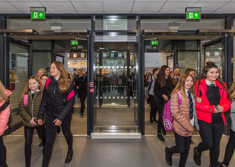 Moray Council's brand new Elgin High School opens its doors to students