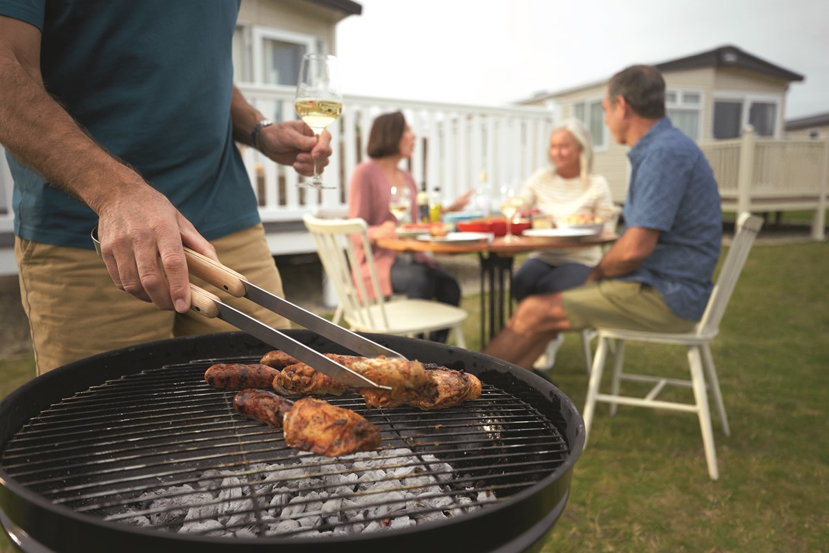 Caravan BBQ's at Primrose Valley