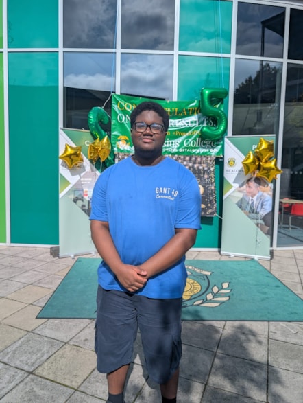 St Aloysius' College student Joshua