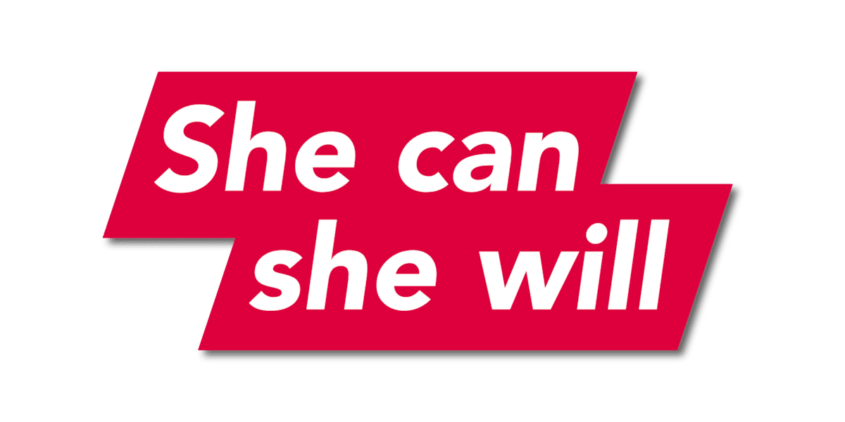 Red Badge - She can she will - Women and Girls in Sport 2026