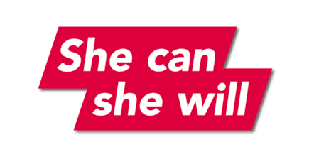 Red Badge - She can she will - Women and Girls in Sport 2026