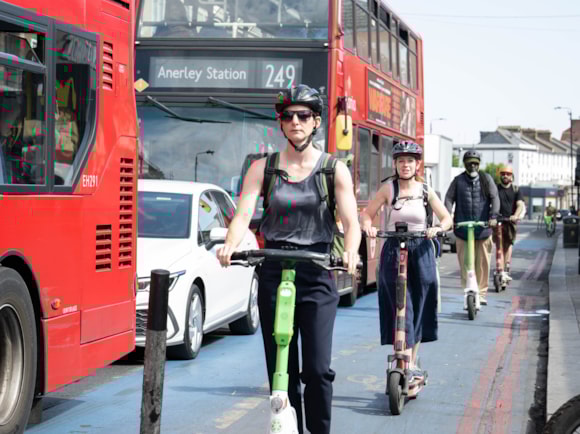 TfL Image - E-scooter trial, LB Wandsworth joins May 2025 (2)