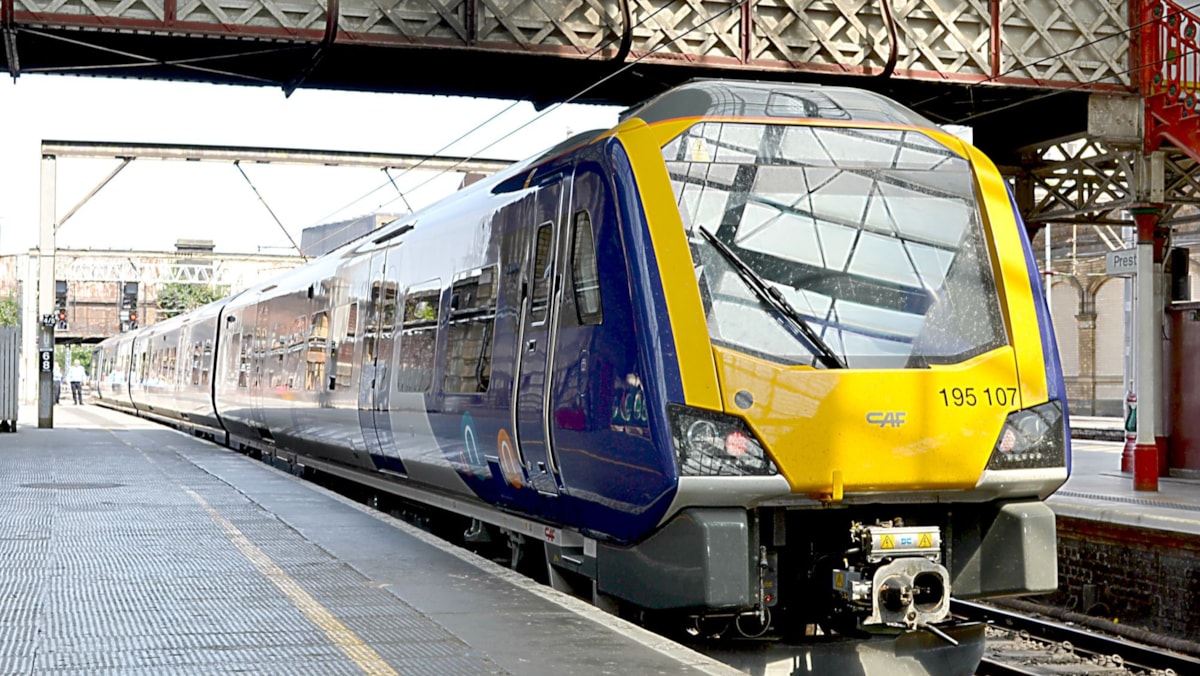 An image of a Northern train