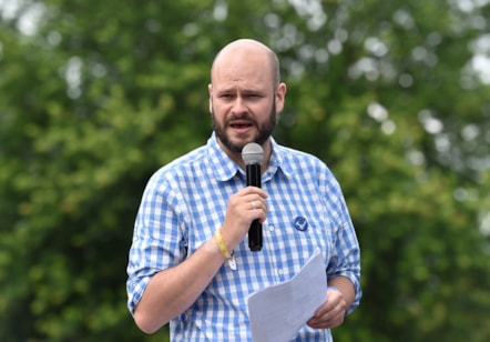 Philip Glanville in park