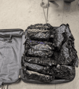 Noah Barker cannabis suitcase: Noah Barker cannabis suitcase