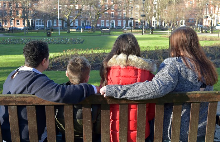 Foster families in Leeds are now benefitting from an award-winning fostering programme.: Foster family