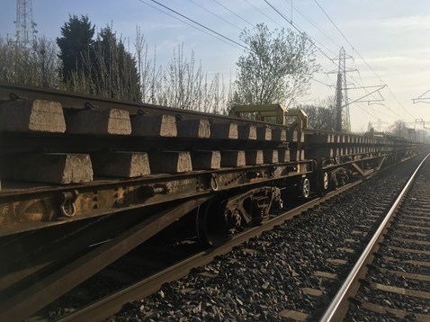 Tile Hill - Canley track renewal 1