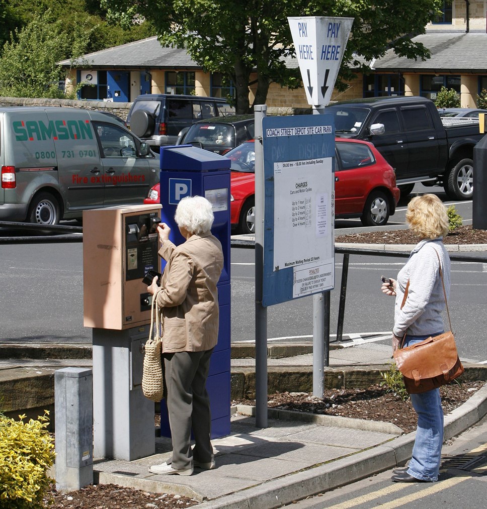 pay & display machine