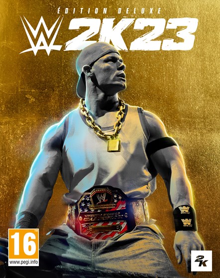 2K WWE 2K23 Packaging Édition Deluxe Agnostique FR (A plat)