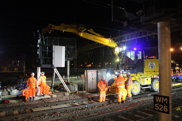 Network Rail completes £200m festive upgrade programme: Watford area re-signalling programme