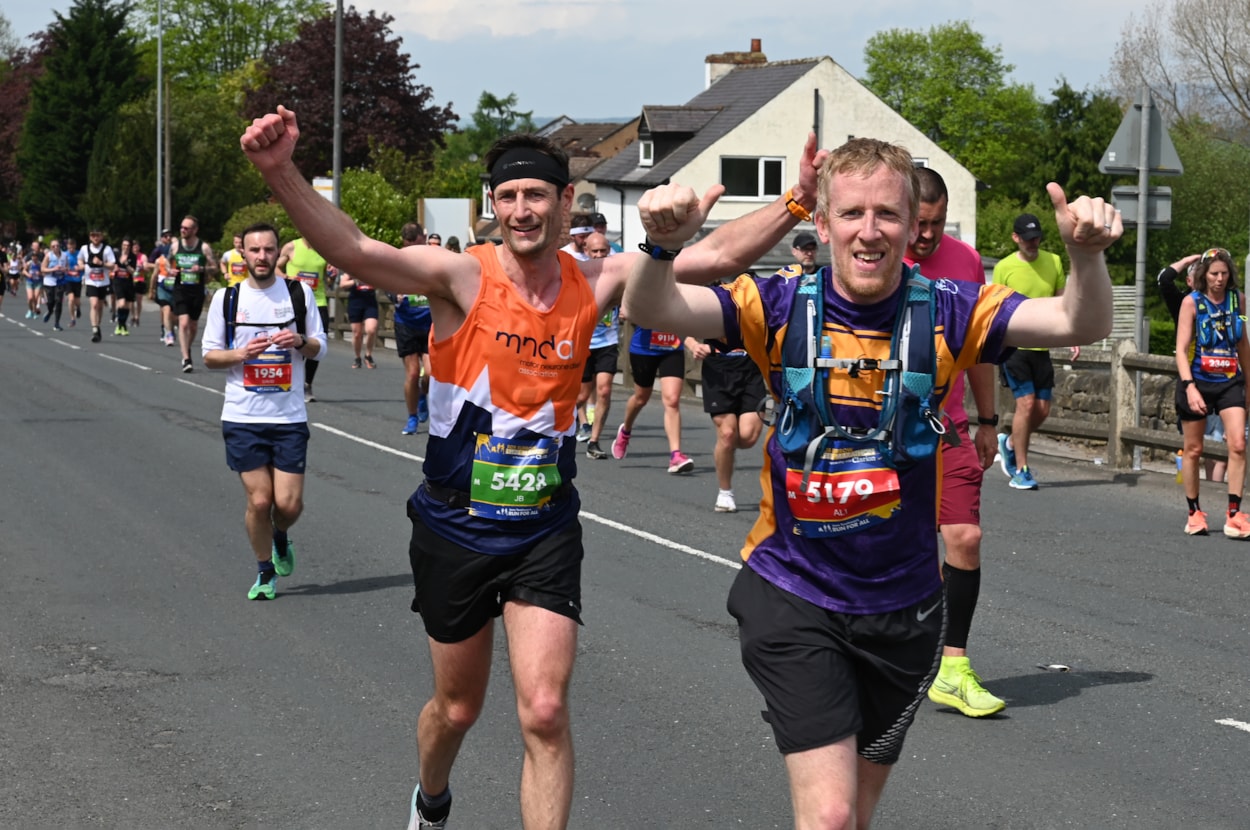 Leeds Marathon: The 2023 Rob Burrow Leeds Marathon. Credit: Run For All.