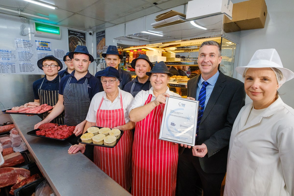 EAC Eat Safe Muirkirk Dawson butchers 