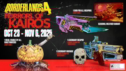 Borderlands 4 Horrors of Kairos Key Art