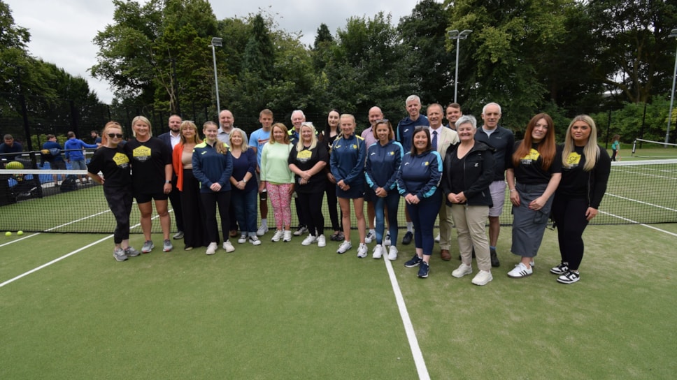 New Kilmarnock tennis facilities 8.8.24