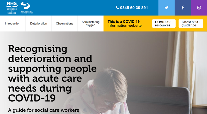 New acute care needs resource: Recognising deterioration resource (image)