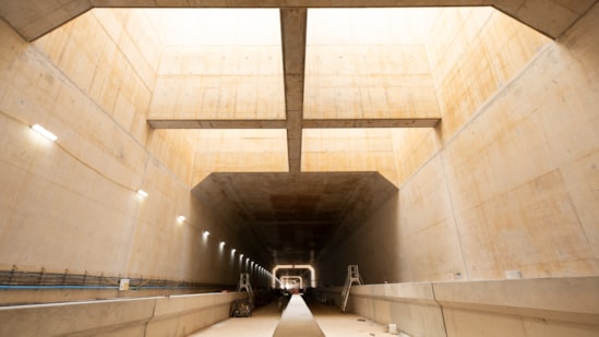 HS2’s reveals first completed ‘green’ tunnel: Inside Copthall tunnel August 2025-2