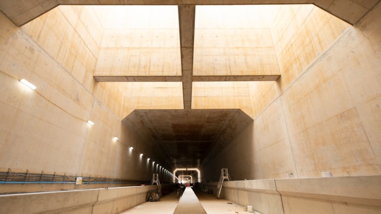 HS2’s reveals first completed ‘green’ tunnel