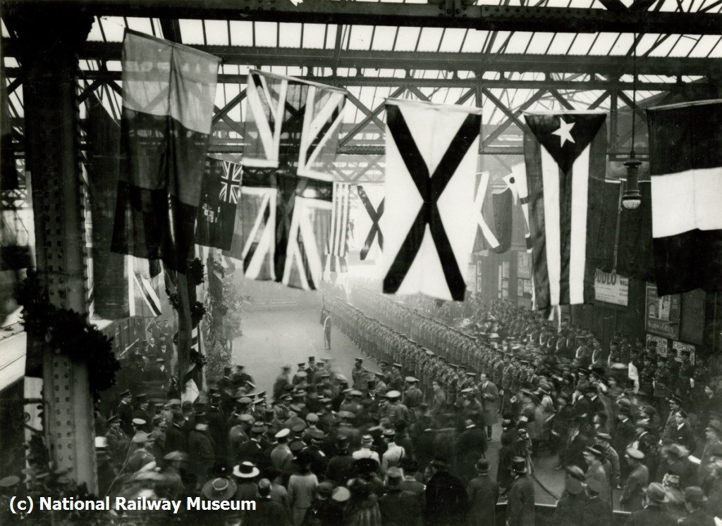 6. Troops arrive at charing cross
