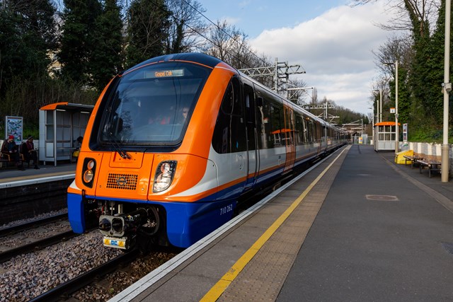 TfL Image - New London Overground electric trains enter service