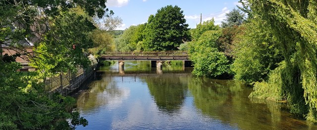 South East London and North Kent passengers urged to plan ahead of improvement works over the May Bank Holidays: Bridge over River Stour