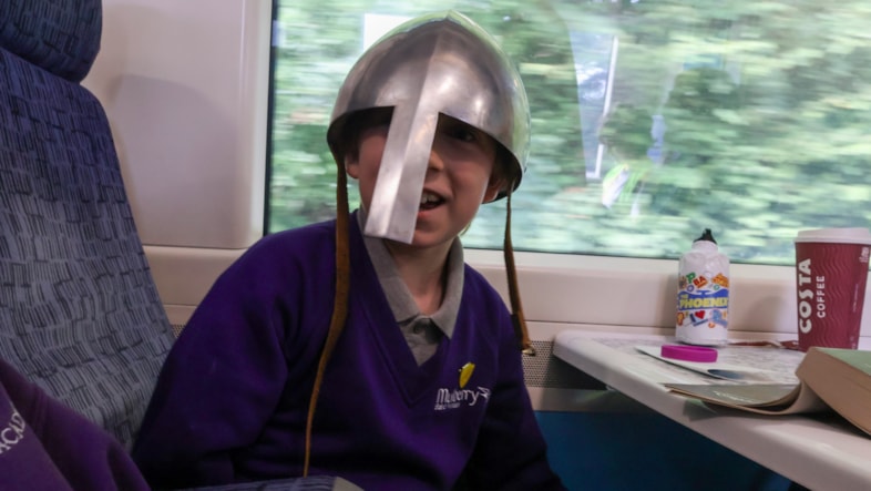 700 free rail tickets will help Canterbury pupils follow the thread of history: Southeastern unveils community-named Bayeux Tapestry train-133