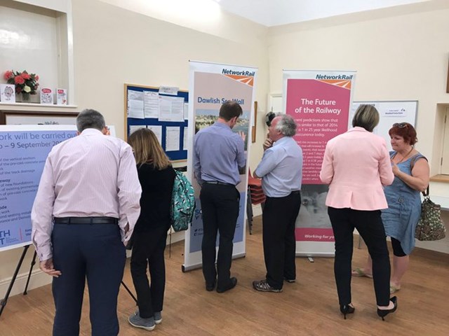 Dawlish drop in May 2019