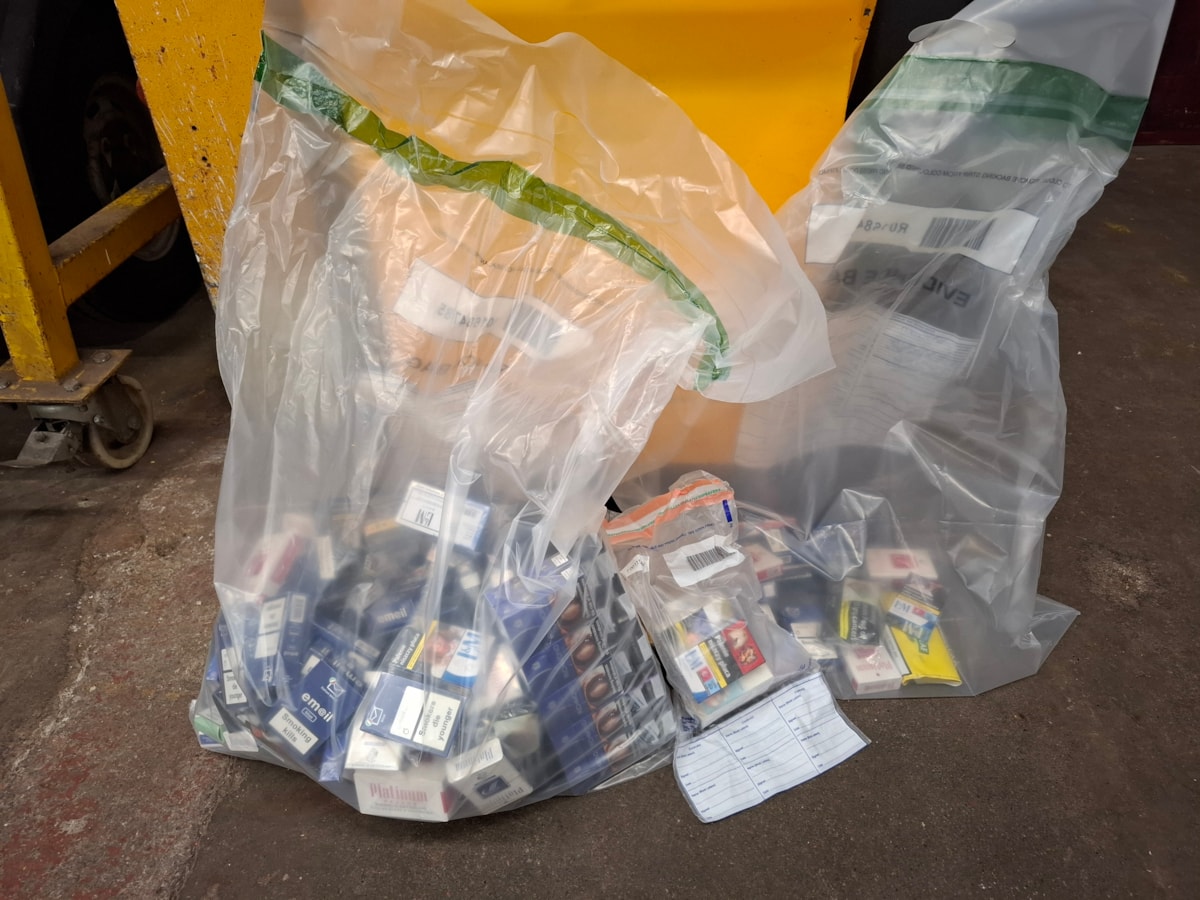 Some of the items seized in Nelson on May 13