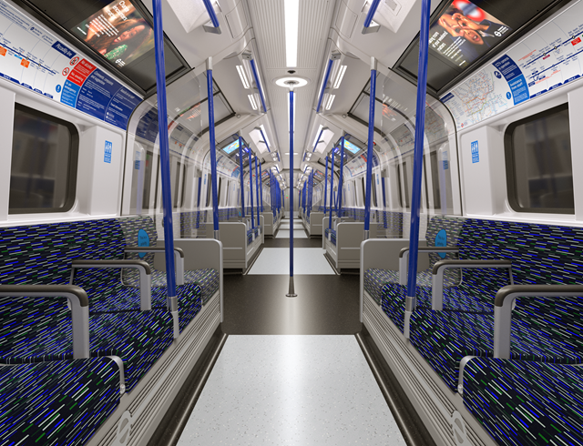 Siemens Mobility Image - New Piccadilly line trains - interior