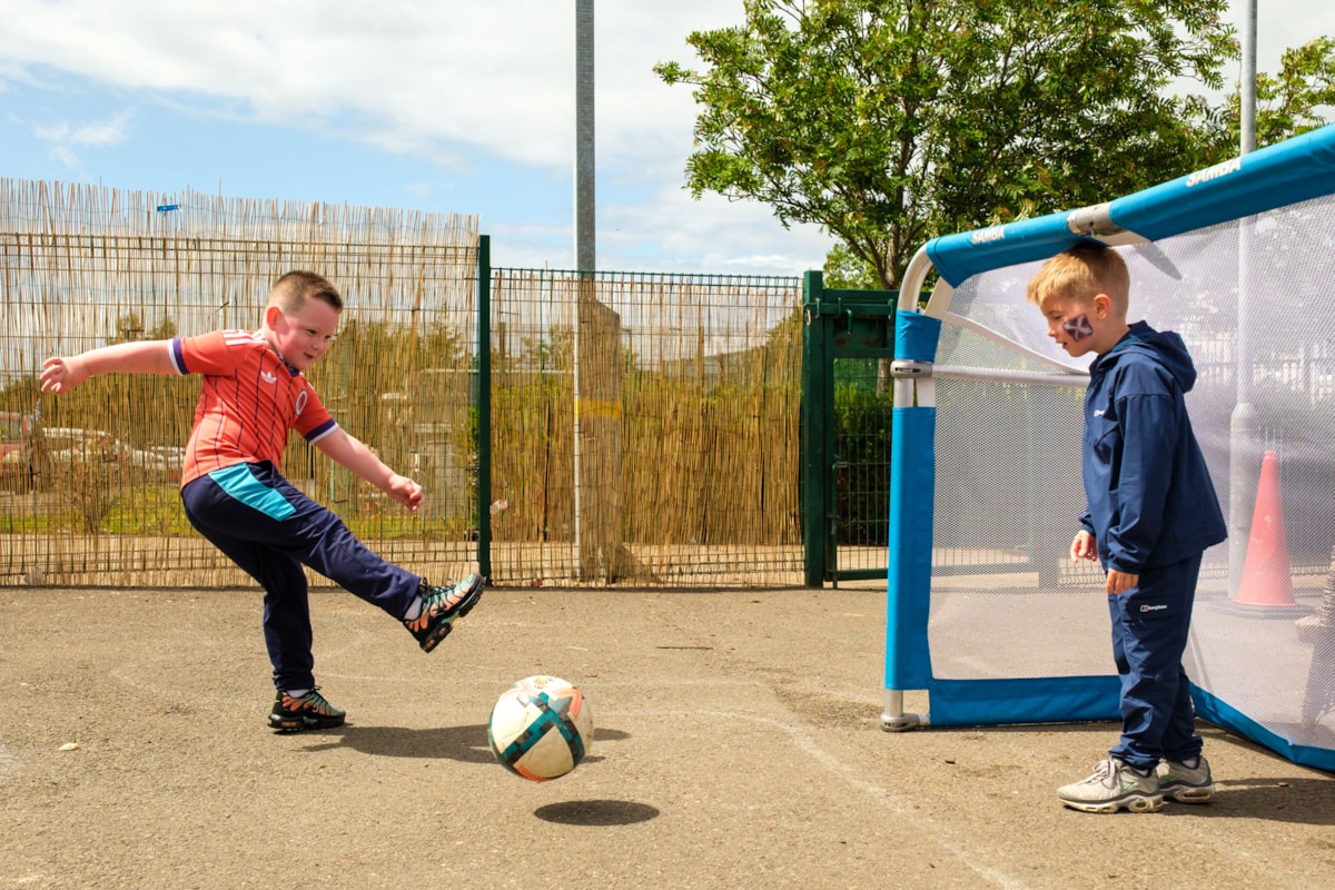 Shortlees ECC gets in the World Cup spirit