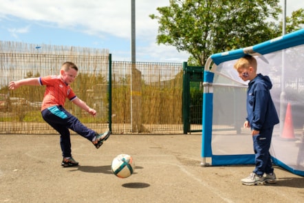 Shortlees ECC gets in the World Cup spirit