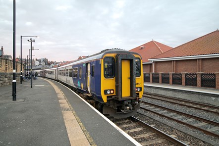 Northern train at Whitby