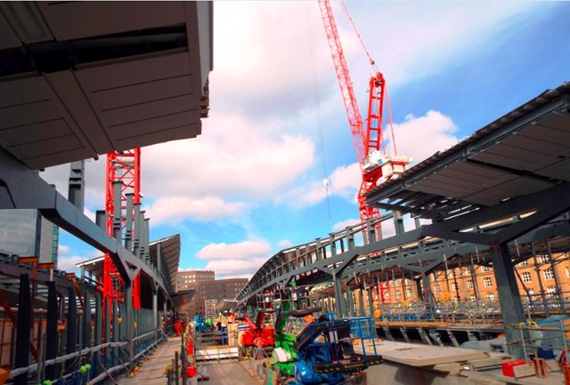 Platforms 3 & 4 March: Platforms 3 and 4 at London Bridge are taking shape. They will come into passenger use in January 2018.