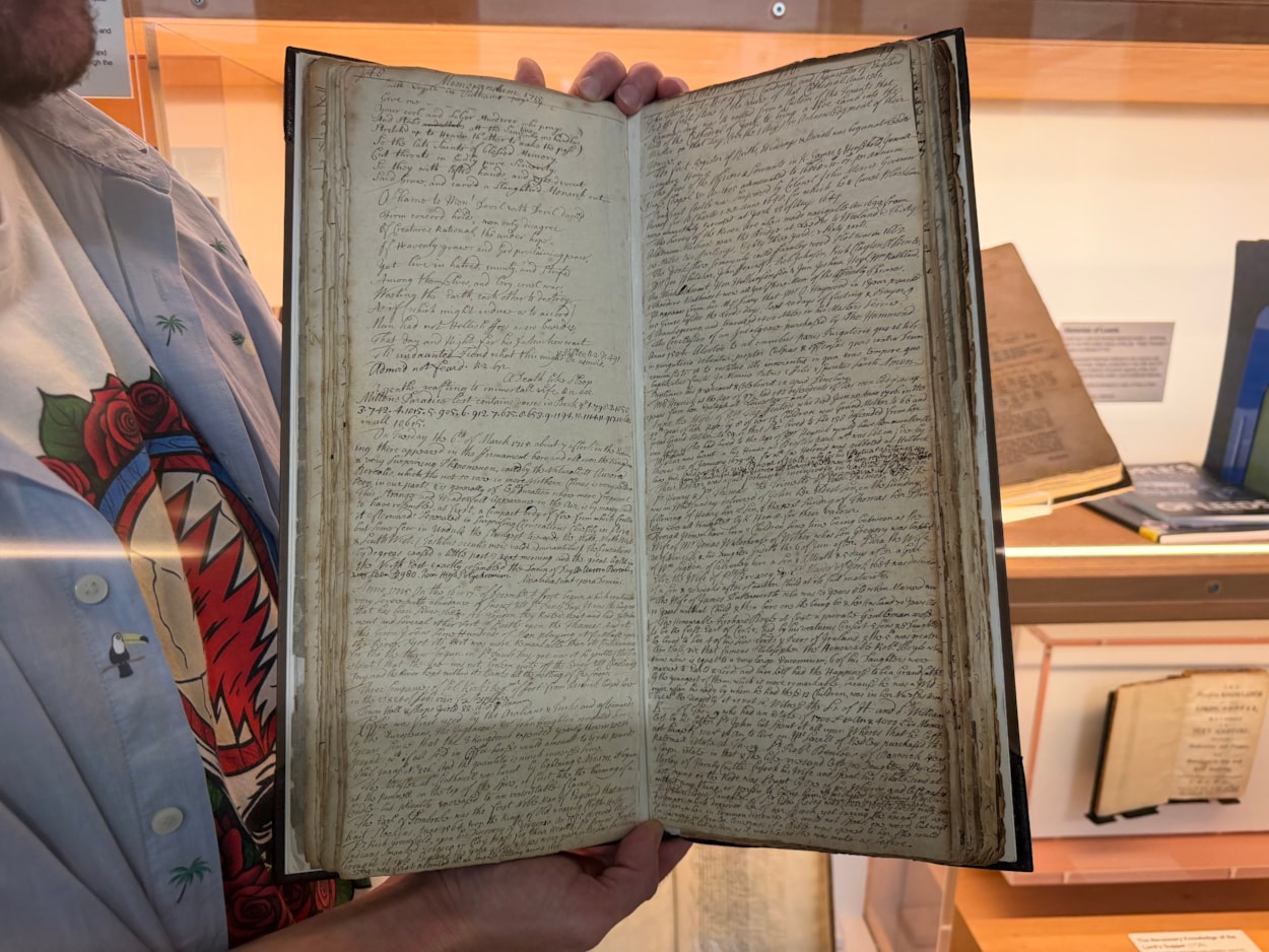 City Library Leeds 400: The first written record of a game of football in Leeds is among centuries of incredible stories captured in a new exhibition celebrating a historic civic milestone.
The impromptu kickabout took place on a frozen River Aire in the depths of a harsh 18th century winter and is documented in a remarkable Memoranda Book penned by historian John Lucas.