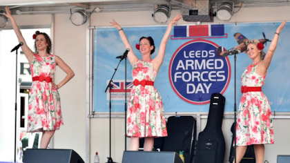 Leeds Armed Forces Festival marches forward as Battle of Britain ‘ace’ honoured