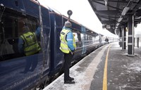Southeastern to run a Winter Weather Timetable on Friday 1 February: winter platform-3