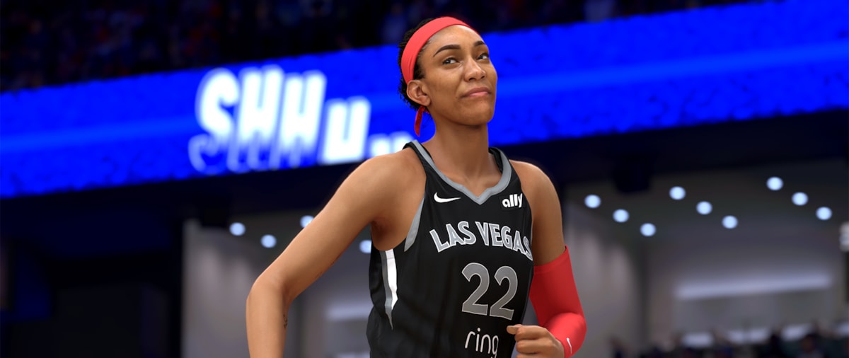 NBA 2K25 Season 8 Aja Wilson
