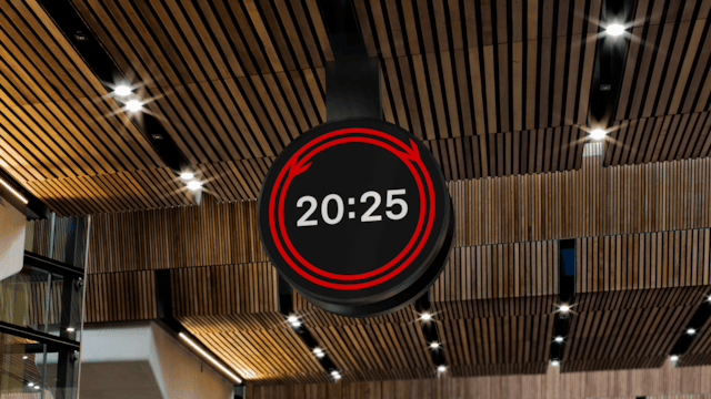 Rail Clock - London Bridge RGB: Rail Clock - London Bridge RGB